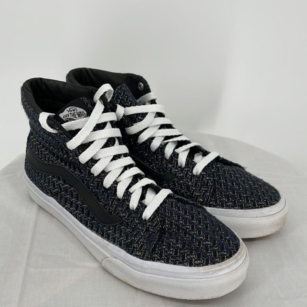 Vans SK8-hi Slim Italian Weave‎ size M/7-W/8.5